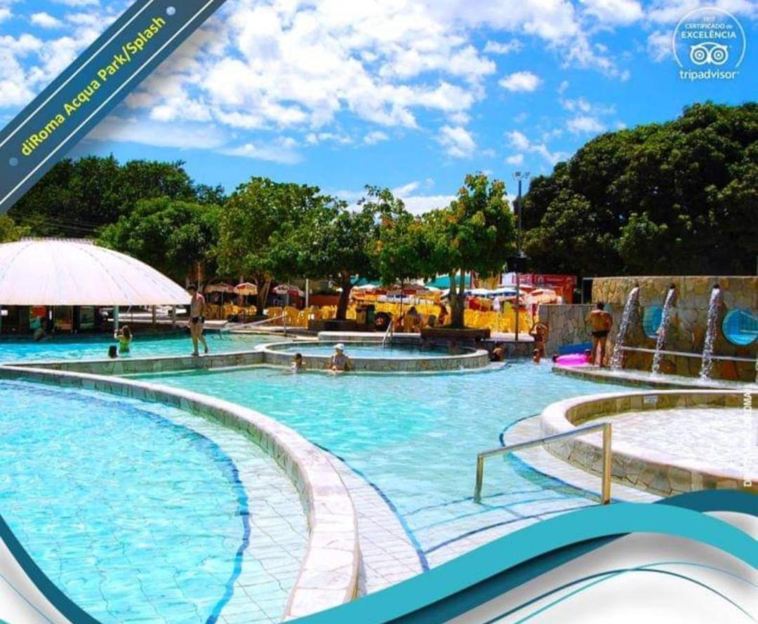 Piazza Acqua Park Apartment Калдас Новас Екстериор снимка