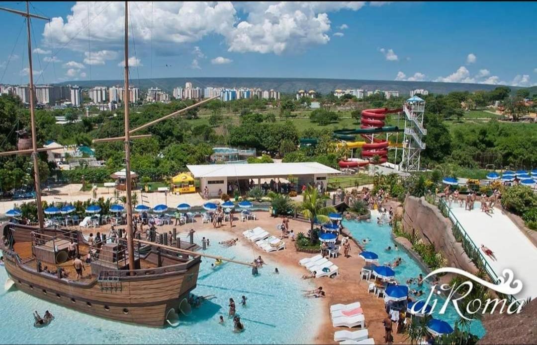 Piazza Acqua Park Apartment Калдас Новас Екстериор снимка